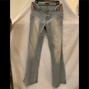 Bebe Bell Bottom Jeans